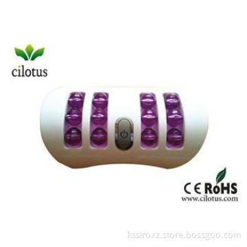 Infrared heated blood circulation portable foot massager wi